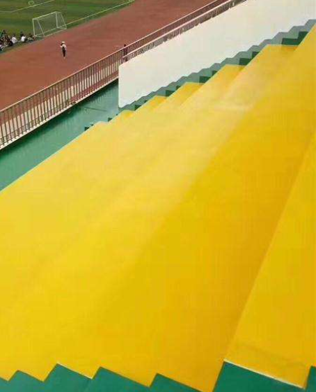 威海球场台阶翻新修补改造